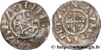FRANCE Denier CHARLES THE SIMPLE AND COINAGE IN HIS NAME Verdun s.m. (20,5mm, 1,44g, 3h) -