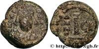 THE HERACLIUS DYNASTY (602-717) Decanummium HERACLIUS and HERACLIUS CONSTANTINE Catane 616-617 (15mm, 5,30g, 6h) -