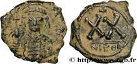 THE EMPIRE FROM ANASTASIUS TO MAURICE TIBERIUS (49 Demi-follis TIBERIUS II CONSTANTINE Nicomédie 579-582 (20,5mm, 5,72g, 6h) -
