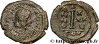 THE EMPIRE FROM ANASTASIUS TO MAURICE TIBERIUS (49 Decanummium JUSTINIAN I Constantinople 561-562 (17mm, 4,09g, 6h) -