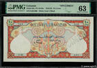 LEBANON 10 Livres Libanaises Spécimen LEBANON 10 Livres Libanaises Spécimen 1945 UNC- -