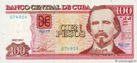 CUBA 100 Pesos CUBA 100 Pesos 2013 UNC -