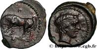 Classic 1 (480 BC to 400 BC) Onkia SICILY - GELA Géla, Sicile c. 420-405 AC. (14mm, 1,23g, 3h) -