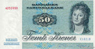 DENMARK 50 Kroner DENMARK 50 Kroner 1982 UNC- -