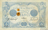 FRANCE 5 Francs BLEU FRANCE 5 Francs BLEU 1915 F+ -