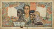 FRANCE 5000 Francs EMPIRE FRANÇAIS FRANCE 5000 Francs EMPIRE FRANÇAIS 1944 VG -