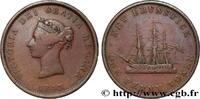 CANADA 1 Penny Token NEW BRUNSWICK CANADA 1843 (34mm, 16,99g, 12h) -