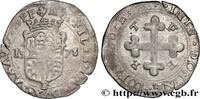 SAVOY - DUCHY OF SAVOY - EMMANUEL-PHILIBERT Blanc de 4 sols, 2e type (bianco, o da 4 soldi di SAVOY - DUCHY OF SAVOY - EMMANUEL-PHILIBERT Bourg-en-Bresse 1578 (26,5mm, 4,54g, 3h) -