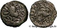 FRANCE Bronze YLLYCCI à l’oiseau SENONES (Area of Sens) c. avant 52 AC. (15,5mm, 2,64g, 3h) -