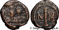 THE EMPIRE FROM ANASTASIUS TO MAURICE TIBERIUS (49 Decanummium JUSTIN II and SOPHIA Carthage 572-578 (19,5mm, 4,37g, 12h) -