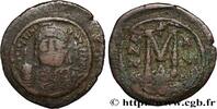 THE EMPIRE FROM ANASTASIUS TO MAURICE TIBERIUS (49 Follis JUSTINIAN I Constantinople 542-543 (38mm, 16,37g, 7h) -