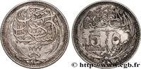 EGYPT 5 Piastres au nom d’Hussein Kamil AH1335 EGYPT 1917 (26mm, 7,04g, 12h) -
