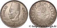 EGYPT 10 Piastres Roi Farouk AH1358 EGYPT 1939 (33mm, 14g, 12h) -