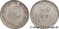 FRANCE Demi-écu dit vertugadin LOUIS XV THE BELOVED Troyes 1716 (34,5mm, 15,36g, 6h) -
