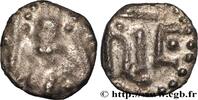 FRANCE Denier MEROVINGIAN COINS Atelier indéterminé s.m. (10,5mm, 0,81g, h) -
