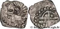 FRANCE Denier MEROVINGIAN COINS Atelier indéterminé s.m. (15mm, 0,94g, 2h) -