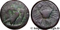 Archaïc 2 (550 BC to 480 BC) Litra SICILY - AKRAGAS Agrigente, Sicile c. 420-406 AC. (28mm, 20,91g, 3h) -