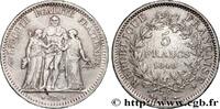 FRANCE 5 francs Hercule, IIe République II REPUBLIC Lyon 1848 (37mm, 24,89g, 6h) -