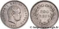PORTUGAL - KINGDOM OF PORTUGAL - CARLOS I 200 Réis PORTUGAL - KINGDOM OF PORTUGAL - CARLOS I 1891 (24mm, 5,09g, 6h) -