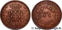 PORTUGAL - MARIA II 20 Reis PORTUGAL - MARIA II 1852 (37mm, 25,35g, 6h) -