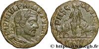 THE MILITARY CRISIS(235 AD to 284 AD) Sesterce PHILIPPUS Viminacium, Mésie Supérieure 245-246 (27,5mm, 15,20g, 1h) -