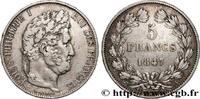 FRANCE 5 francs IIIe type Domard LOUIS-PHILIPPE I Paris 1847 (37,20mm, 24,79g, 6h) -