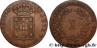 PORTUGAL - MARIA II 10 Réis PORTUGAL - MARIA II 1836 (34mm, 11,92g, 12h) -