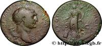 THE ANTONINES (96 AD to 192 AD) Sesterce TRAJANUS Rome 104-111 (30,5mm, 18,58g, 6h) -
