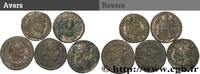 Lot de 5 monnaies LOTS (mm, g, h) -