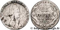 RUSSIA 1 Grivennik (10 Kopecks) Catherine II RUSSIA Saint-Petersbourg 1783 (18mm, 1,87g, 12h) -