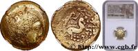 FRANCE Hémistatère au bige LEMOVICES / BITURIGES, UNSPECIFIED Limoges (87) IIIe-IIe siècles avant J.-C. (17mm, 3,44g, 5h) -