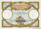 FRANCE 50 Francs LUC OLIVIER MERSON type modifié FRANCE 50 Francs LUC OLIVIER MERSON type modifié 1933 XF+ -