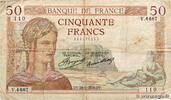 FRANCE 50 Francs CÉRÈS FRANCE 50 Francs CÉRÈS 1936 G -