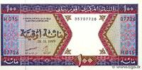 MAURITANIA 100 Ouguiya MAURITANIA 100 Ouguiya 1999 UNC- -