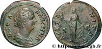 THE ANTONINES (96 AD to 192 AD) Sesterce FAUSTINA MAJOR Rome c. après 147 (32mm, 25,14g, 11h) -