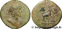 THE ANTONINES (96 AD to 192 AD) Sesterce HADRIAN Rome 118 (34mm, 21,79g, 6h) -