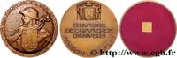 FRANCE Médaille, 150e anniversaire de la Chambre de comme CHAMBRES DE COMMERCE 1953 (85mm, 278,64g, 12h) -