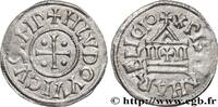 FRANCE Denier à la légende chrétienne LOUIS THE PIOUS Atelier indéterminé s.m. (20,5mm, 1,64g, 11h) -