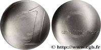 FRANCE 1 franc, Ultime Franc par Starck COMMEMORATIVE COINS MONNAIE DE PARIS 2001 (33mm, 17,85g, 12h) -