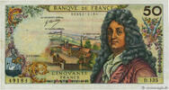 FRANCE 50 Francs RACINE FRANCE 50 Francs RACINE 1969 F+ -