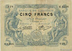 ALGERIA 5 Francs ALGERIA 5 Francs 1917 F+ -