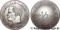TUNISIA Essai de 1/2 Dinar Habib Bourguiba TUNISIA Paris 1968 (29mm, 11,92g, 6h) -