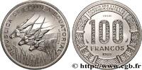 EQUATORIAL GUINEA Essai de 100 Francos BEAC EQUATORIAL GUINEA Paris 1985 (25mm, 7,06g, 6h) -