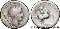 THE REPUBLIC (280 BC to 27 BC) Denier CREPUSIA Rome 82 AC. (17,5mm, 3,69g, 9h) -