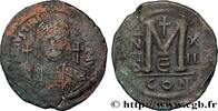 THE EMPIRE FROM ANASTASIUS TO MAURICE TIBERIUS (49 Follis JUSTINIAN I Constantinople 539-540 (40,5mm, 21,46g, 5h) -