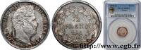 FRANCE 1/2 franc Louis-Philippe LOUIS-PHILIPPE I Rouen 1845 (18mm, 2,5g, 6h) -