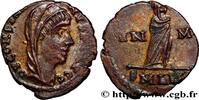 THE CHRISTIAN EMPIRE (337 AD to 363 AD) Centenionalis ou nummus CONSTANTINE I THE GREAT Alexandrie 347-348 (14,5mm, 1,59g, 11h) -