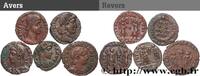Lots de 5 monnaies LOTS (mm, g, h) -