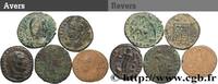 Lot de 5 monnaies LOTS (mm, g, h) -