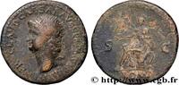 THE JULIO-CLAUDIANS (27 BC to 69 AD) Dupondius NERO Rome 66 (27mm, 14,31g, 6h) -